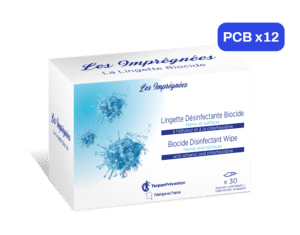 Les Imprégnées - Lingette Désinfectante Biocide mains et surfaces