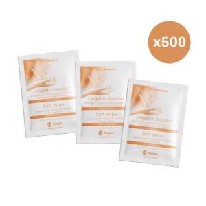 Les Imprégnées - Lingette Douceur nettoyante visage et corps - Carton de 500